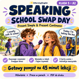 School Swap Day — Speaking, klasa 5