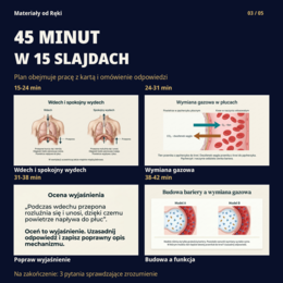 Układ oddechowy - biologia klasa 7 | prezentacja i karta pracy na 45 minut