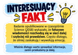 Nie podawaj strachu dalej – gazetka szkolna o fake newsach i dezinformacji