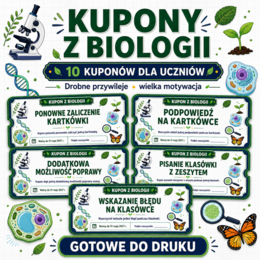 🔬 Kupony z biologii
