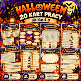 KARTY PRACY HALLOWEEN KL. 4–8