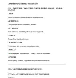 Poradnik wychowawcy/ pedagoga