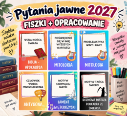 PYTANIA JAWNE 2026 FISZKI + OPRACOWANIE