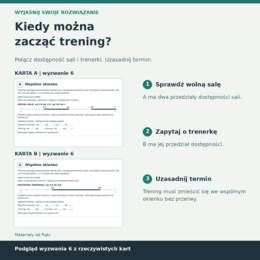 Ułamki w duecie - zadania w parach z kartami A/B, klasy 5-6