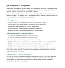 Trening Umiejętności Wychowawczych – Część I. Dziecko w wieku 3–10 lat
