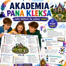 Akademia pana Kleksa na jednej mapie