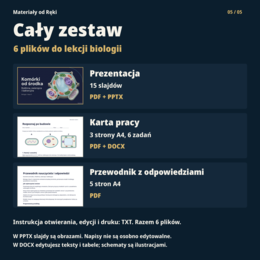 Komórki od środka: budowa i porównanie komórek | biologia klasa 5