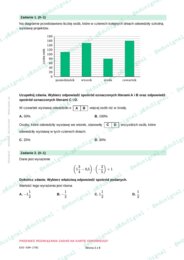 Egzamin ósmoklasisty matematyka — 5 próbnych arkuszy zgodnych z CKE, klasa 8 (+ klucz odpowiedzi i zasady oceniania)