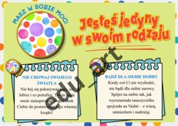DZIEŃ KROPKI – Pakiet Edukacyjno-Dekoracyjny: Baner, Gazetka Szkolna, Zadania + Kropki Mocy (24 str.)