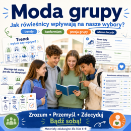 Moda grupy — jak rówieśnicy wpływają na nasze wybory?