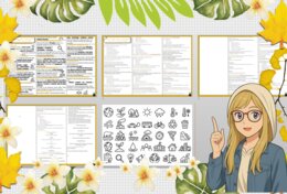 Sketchnotka/notatka - dla ucznia i przypomnienie dla nauczyciela w pdf. Temat "Dlaczego musze działać na rzecz przyrody – strajk klimatyczny". Edukacja zdrowotna. Klasa 8.