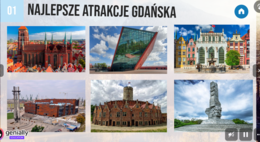 Najpiękniejsze miejsca w Polsce – interaktywna prezentacja Genially