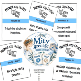 Mity greckie - PRAWDA/FAŁSZ