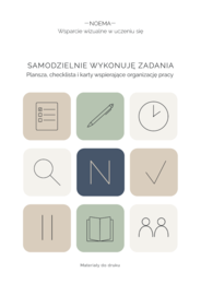 Samodzielnie wykonuję zadania – wizualny plan pracy, karty i checklista | SPE