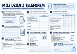 Planer dobrostanu i cyfrowych nawyków nastolatka