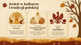 Jesień – prezentacja edukacyjna. Przyroda, zwierzęta, pogoda i tradycje