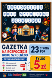 Gazetka – Rozpoczęcie Roku Szkolnego 2026/2027