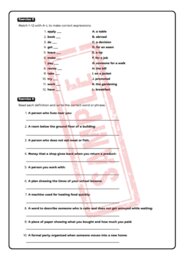E8 Vocabulary Practice – Zestaw 12 zadań do egzaminu 8-klasisty z języka angielskiego (słownictwo, tłumaczenia, kolokacje, słowotwórstwo i reakcje językowe) | Klasy 7–8 | A2–B1 + Answer Key