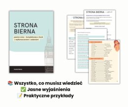 STRONA BIERNA, PASSIVE VOICE, GRAMATYKA ANGIELSKI, MATURA, EGZAMIN