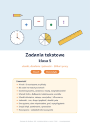 Zadania tekstowe klasa 5: ułamki, działania i jednostki