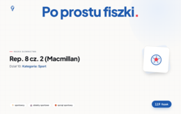 Fiszki do Działu 10, Repetytorium Ósmoklasisty cz. 2 (Macmillan)