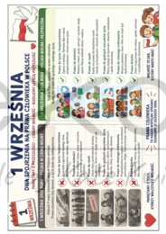 Gazetka 1 września wczoraj i dziś