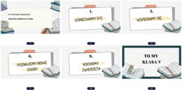 W tym roku szkolnym – tworzymy klasę pełną dobrych chwil, 12 plansz