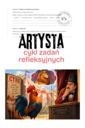 CYKL ZADAŃ REFLEKSYJNYCH. „Artysta” - Sławomir Mrożek