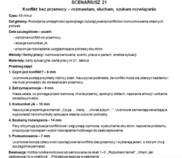 Plan wychowawczy dla klasy 4