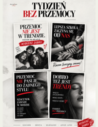 Tydzień bez przemocy! projekt- scenariusz na 7 dni szkolnej akcji, plakaty, karty pracy, gazetka, baner, skrypt na 7 lekcji o przemocy