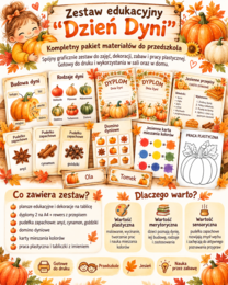 **Dzień Dyni – kompletny zestaw edukacyjny do przedszkola