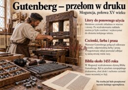 HISTORIA KSIĄŻKI – od glinianej tabliczki do e-booka  Gazetka edukacyjna: 19 plansz A4 w poziomie,