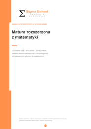 Matura rozszerzona z matematyki – zadania CKE ze wszystkich lat w jednej książce