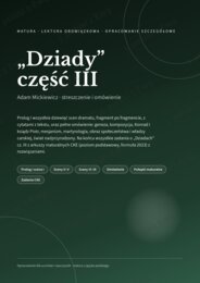 Dziady III - kompletne kompendium wiedzy na maturę