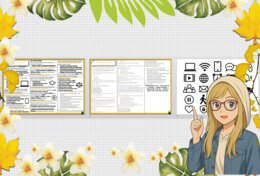 Sketchnotka/notatka - dla ucznia i przypomnienie dla nauczyciela w pdf. Temat "Jak planować mój czas w sieci?". Edukacja zdrowotna. Klasa 6.