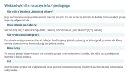 „Trudne historie” - 20 opowiadań socjoterapeutycznych dla młodzieży w wieku 12–15 lat.