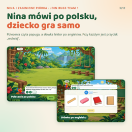 Gra interaktywna Join Bugs Team 1, Starter Unit - Unit 6 (rodzic-uczeń)