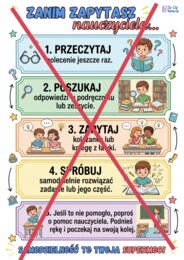 Zasady klasowe - Zanim zapytasz nauczyciela...