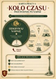Lapbook, "Opowieści z Narnii" 7 kart do stworzenia lapbooka, pdf