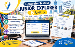 Generator testów Junior Explorer 6, Unit 3
