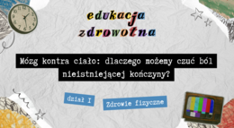 "Mózg kontra ciało: dlaczego możemy czuć ból nieistniejącej kończyny?" ciekawa lekcja Edukacji Zdrowotnej