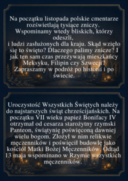 Gazetka 1 i 2 listopada: Dzień Wszystkich Świętych i Zaduszki w Polsce i na świecie, PDF do druku