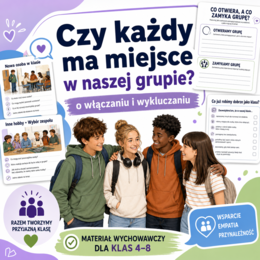 Czy każdy ma miejsce w naszej grupie? — 16 scen o włączaniu i wykluczaniu