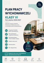 Plan pracy wychowawczej klasa VI