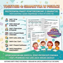 Together 4: Gramatyka bez Sekretów – Karty Powtórzeniowe