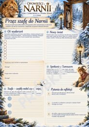 OPOWIEŚCI Z NARNII – LEW, CZAROWNICA I STARA SZAFA | ILUSTROWANE KARTY PRACY + TEST