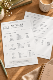 Articles – przedimki a, an, the i zero article | Karta pracy A1