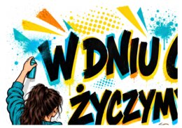 DZIEŃ CHŁOPAKA - gazetka w stylu komiksowym