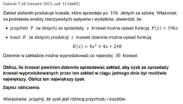 Przygotowanie do matury z matematyki - wszystkie 16 działów