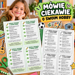 Mówię ciekawie o swoim hobby